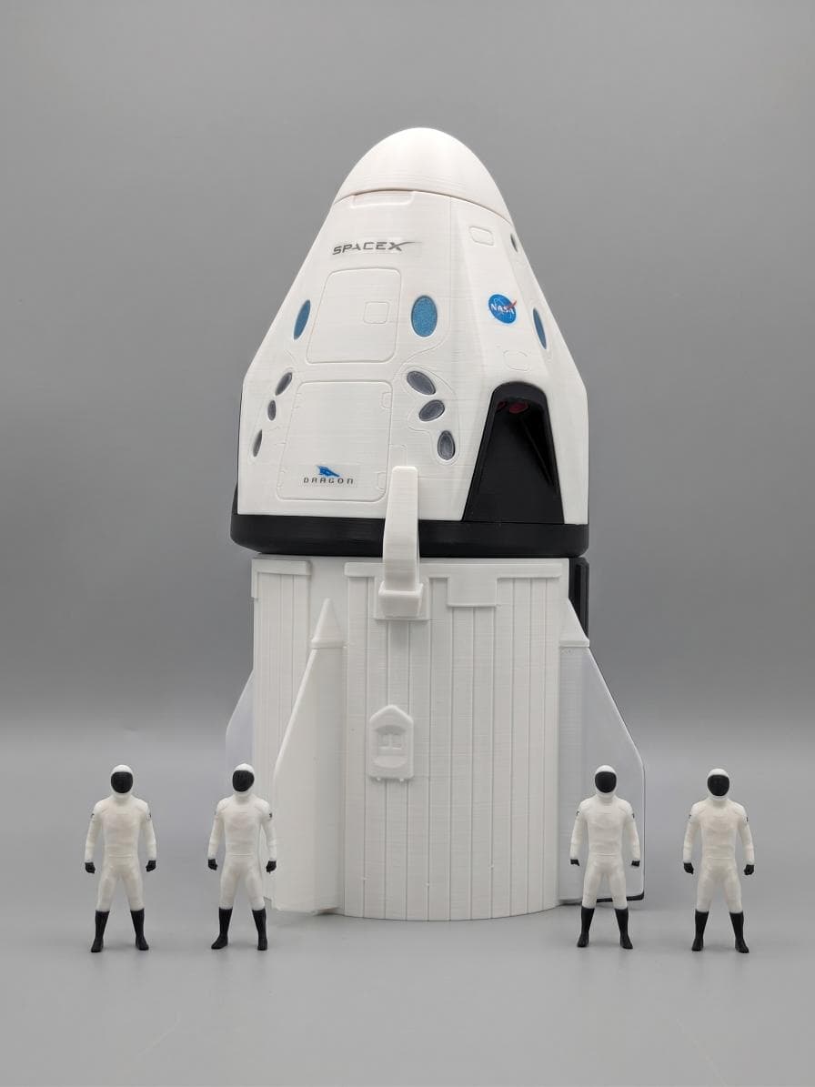 Crew Dragon & astronautes